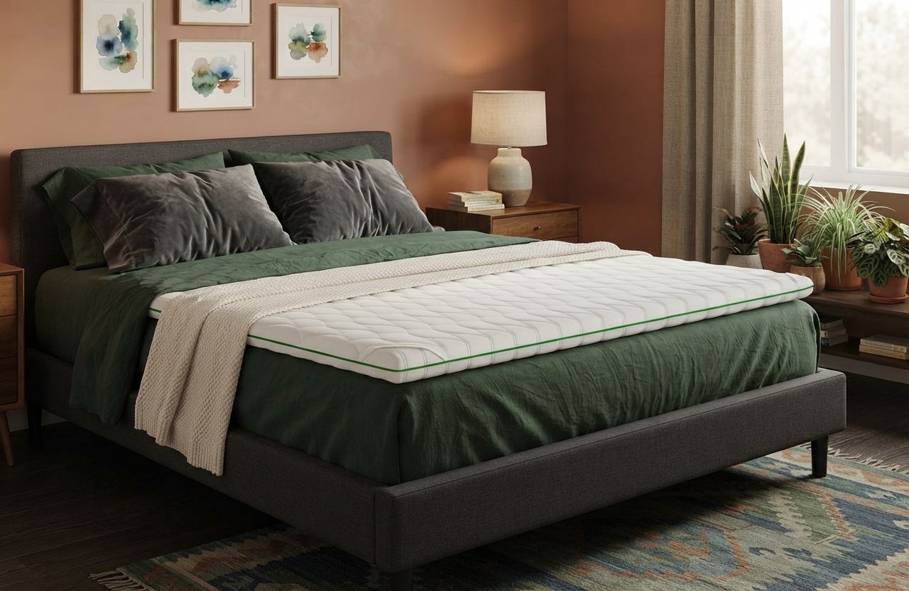 Тонкий матрас-топпер Dream Line Luxe Double Cocos 130х190 см