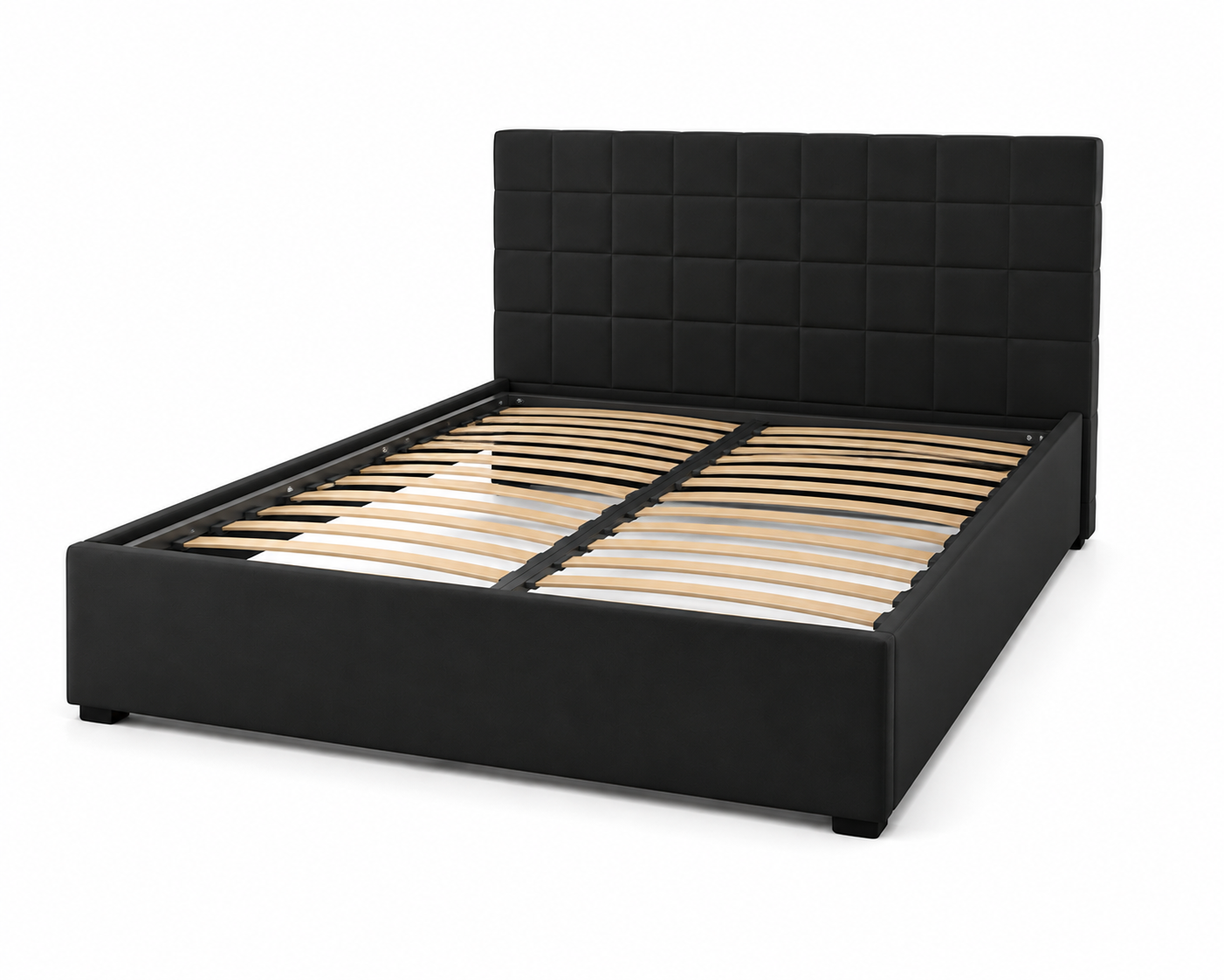 Кровать САН 140x200 + матрас LEO, с подъемным механизмом, металлическая рама