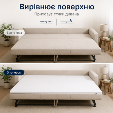 Топпер Flipper Memory 5 80x190