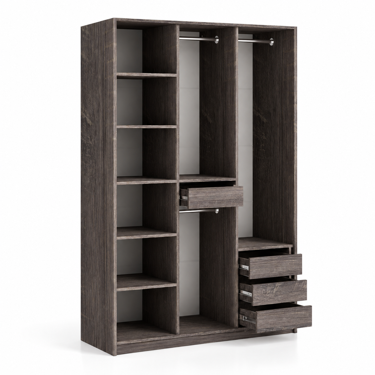 Шкаф распашной Loom трёхдверный
