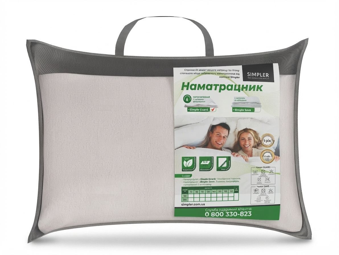 Наматрацник водонепроникний Simple Guard з кутовими фіксаторами