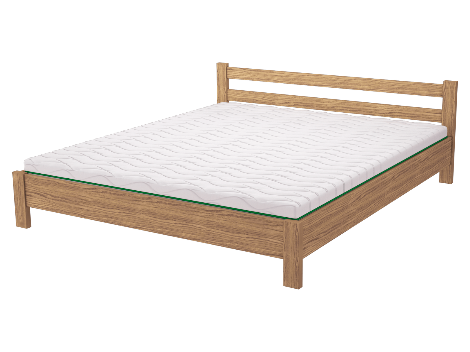 Комплект ліжко дерев'яне FWOOD Майя + матрац Air Dream Millenium