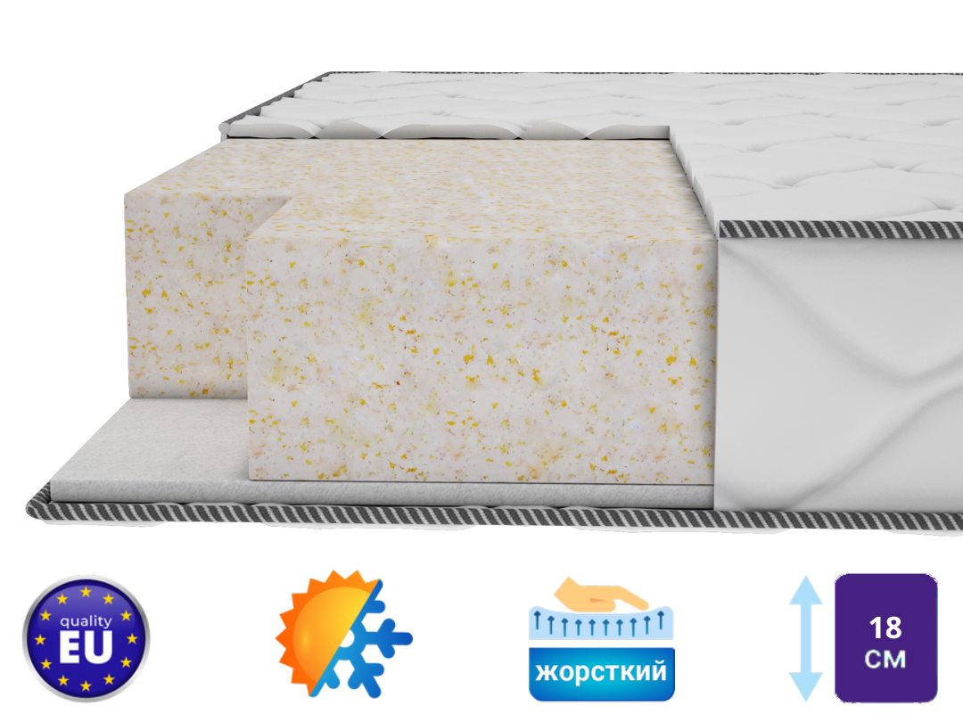 Ортопедичний матрац ECO Foam 18