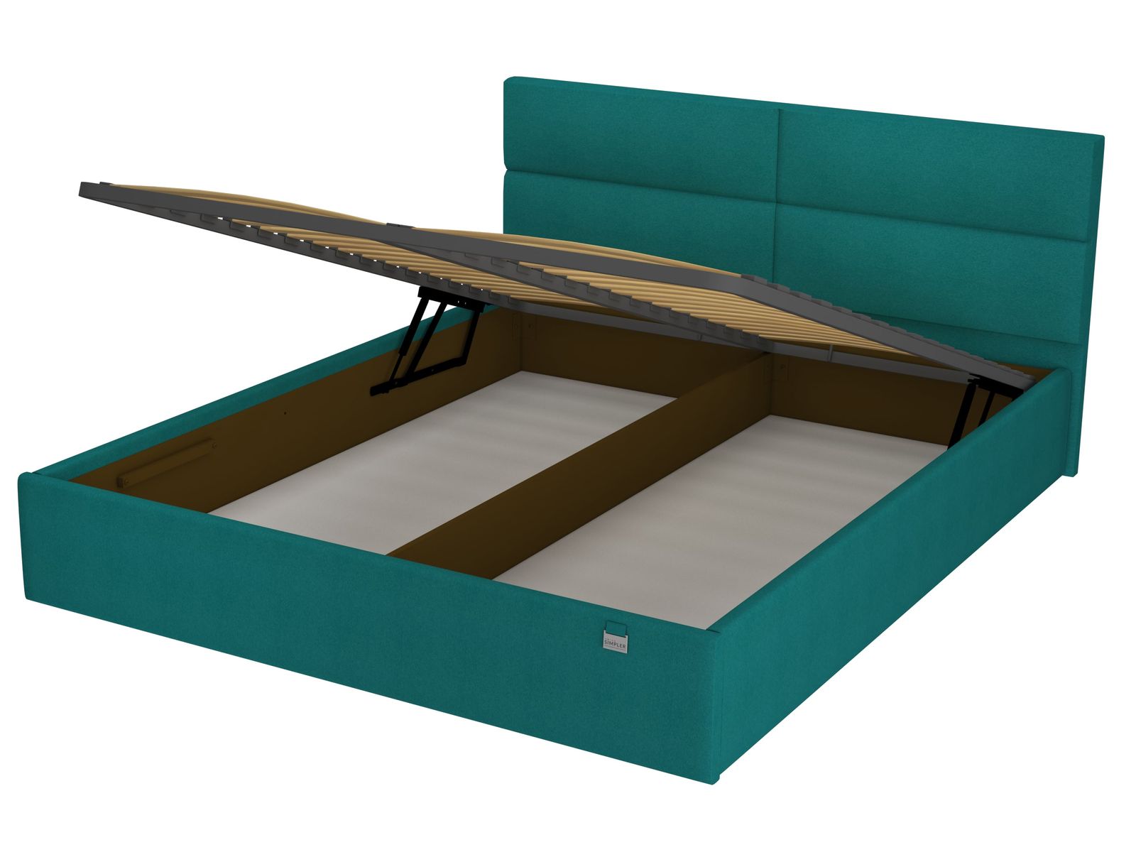 Ліжко двоспальне з підйомним механізмом Simpler Pillow 160х200