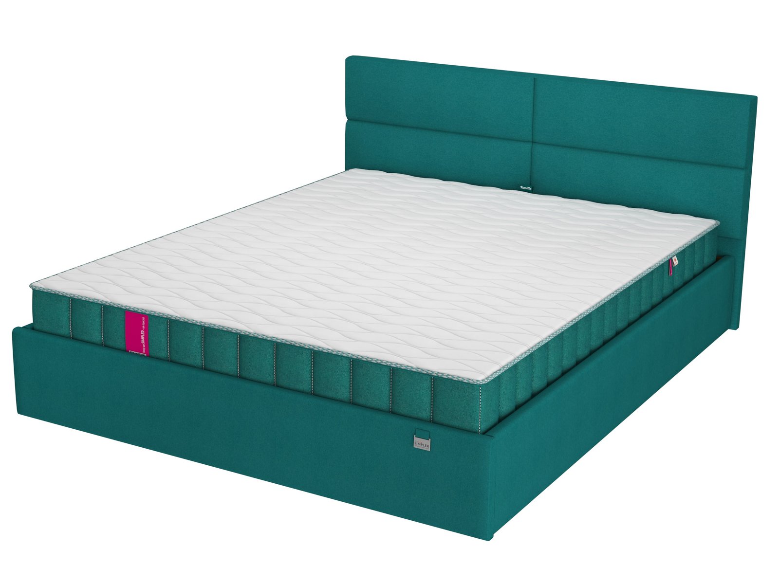 Кровать двуспальная с подъемным механизмом Simpler Pillow 160х200